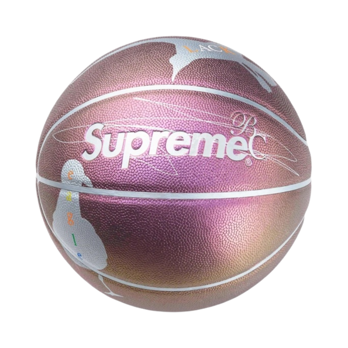 Supreme x Bernadette Corporation Spalding Basketball Purple 23SS
