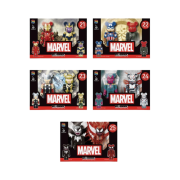 Bearbrick Happy Kuji Marvel Set 2 Pack x 5 100%