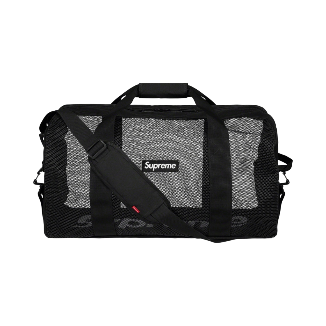 슈프림 메쉬 빅 더플백 블랙 - 20SS(Supreme Mesh Big Duffle Bag Black - 20SS)