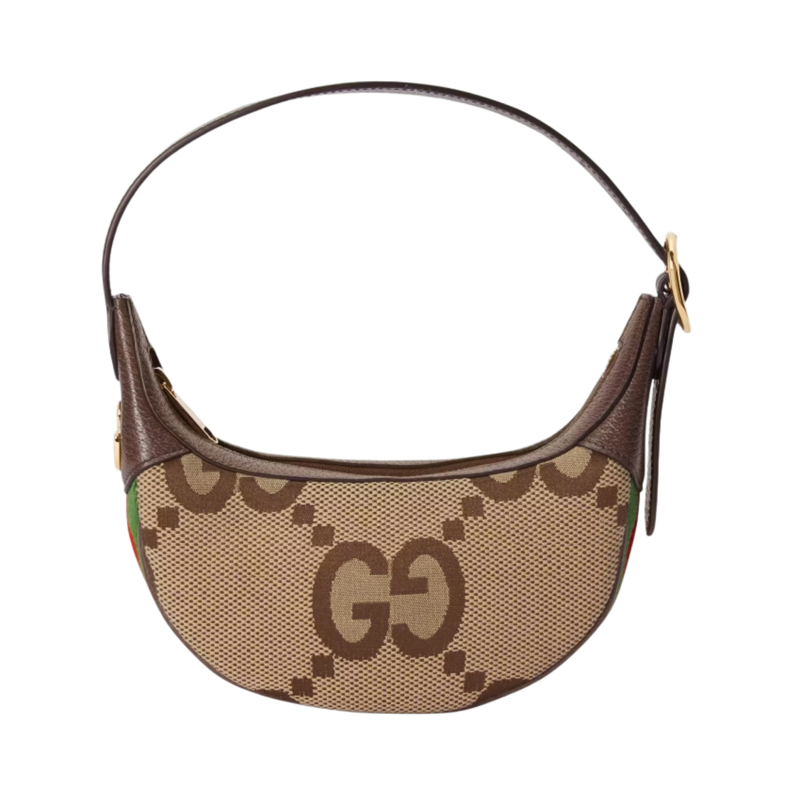 구찌 오피디아 점보 GG 미니백 카멜 에보니(Gucci Ophidia Jumbo GG Mini Bag Camel Ebony) - 1