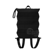 Joseph&Stacey Lucky Pleats Knit Backpack S Hello Kitty Ribbon Rich Black