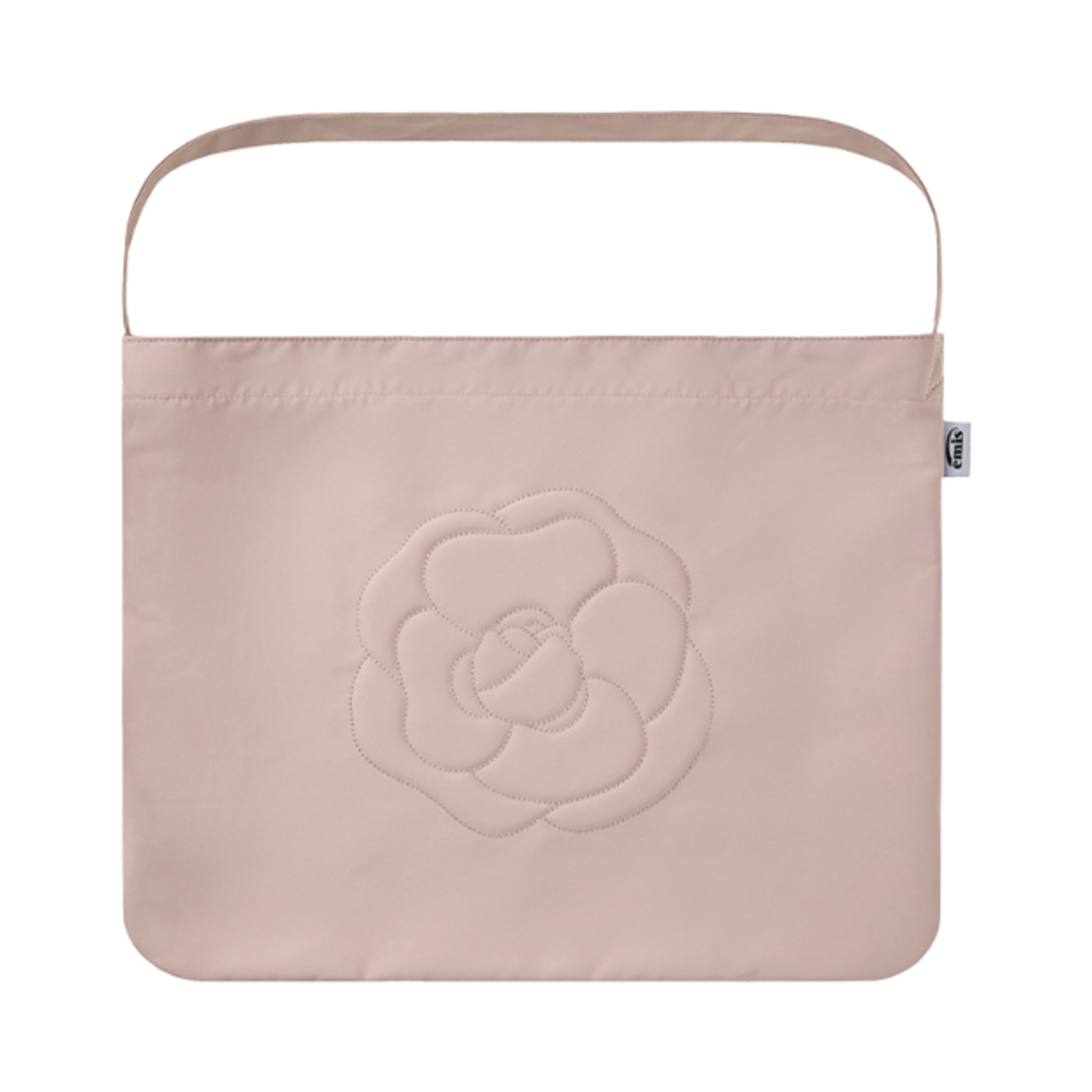 이미스 로즈 스티치 에코백 핑크(Emis Rose Stitch Eco Bag Pink)
