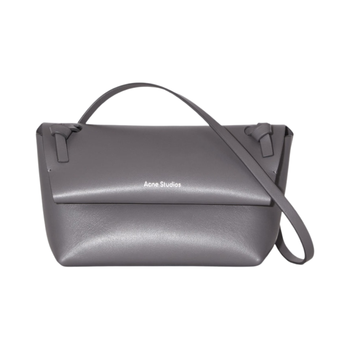 아크네 스튜디오 미니 숄더백 다크 그레이(Acne Studios Mini Shoulder Bag Dark Grey)