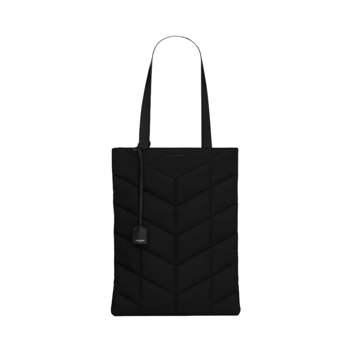 생로랑 퍼퍼 토트백 에코닐 페가소 XL 느와르(Saint Laurent Puffer Tote Bag in Econyl and Pegaso XL Noir) - 1