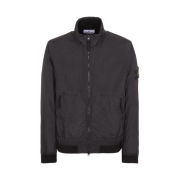 Stone Island 42822 Garment Dyed Crinkle Reps Nylon Blouson Black - 23SS