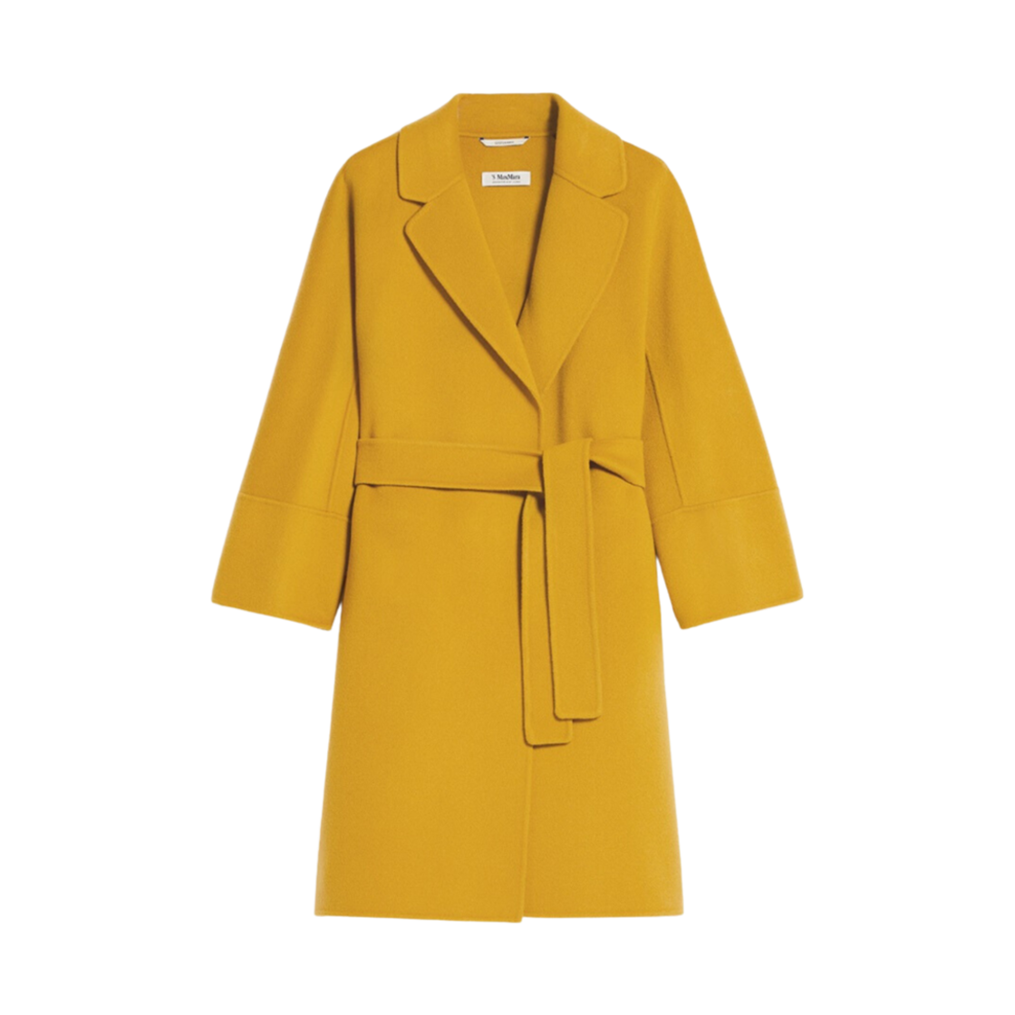 (W) S 막스마라 아로나 숏 울 코트 오커((W) S Max Mara Arona Short Wool Coat Ochre) - 1