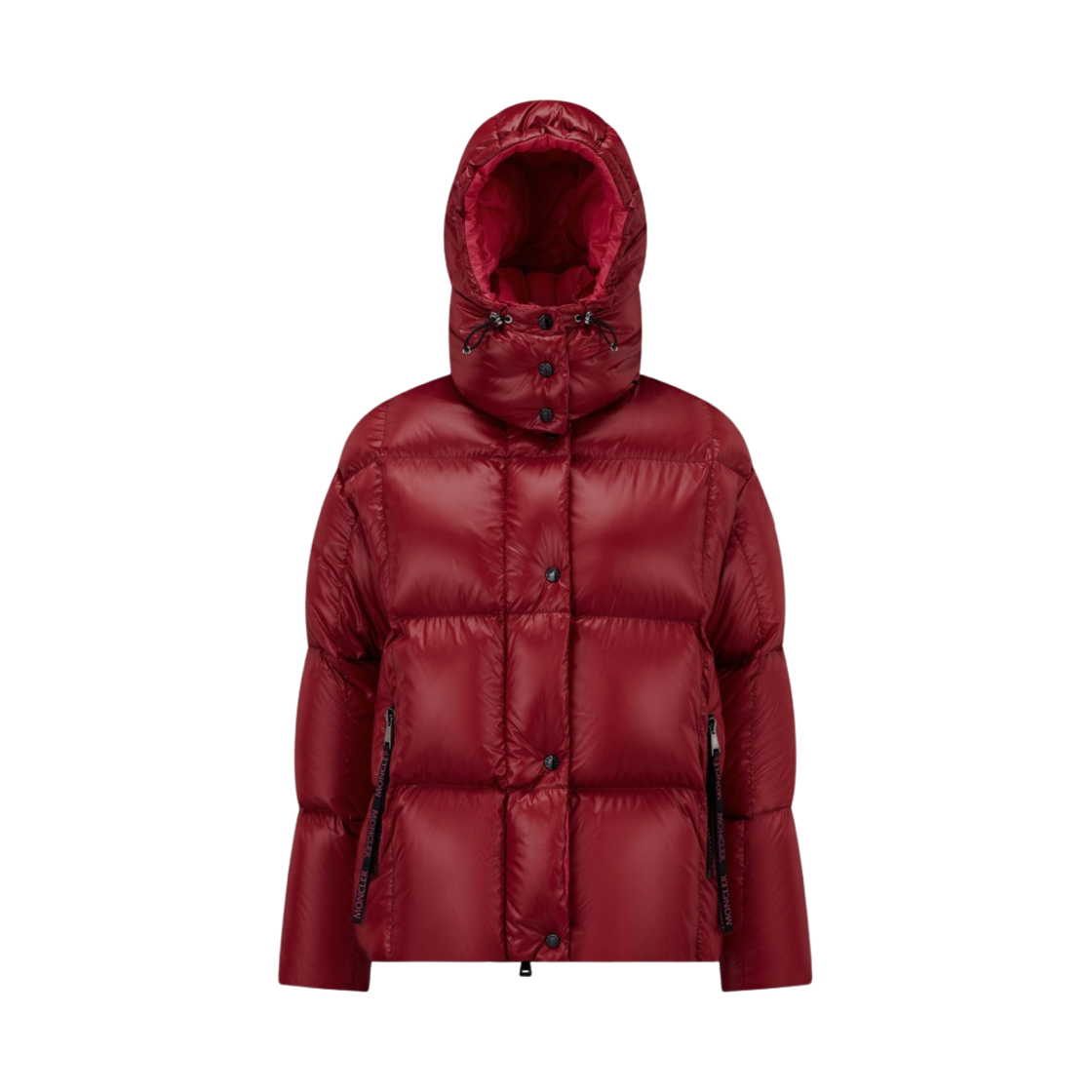 (W) 몽클레르 파라나 쇼트 다운 자켓 버건디 레드 - 22FW((W) Moncler Parana Short Down Jacket Burgundy Red - 22FW) - 1