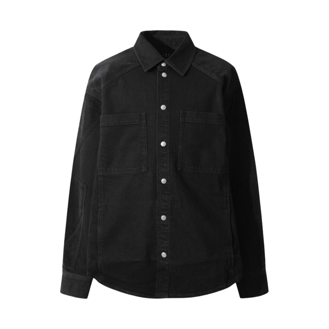 IRJCW24061BKX Iro Khazale Pattern Shirt Jacket Black