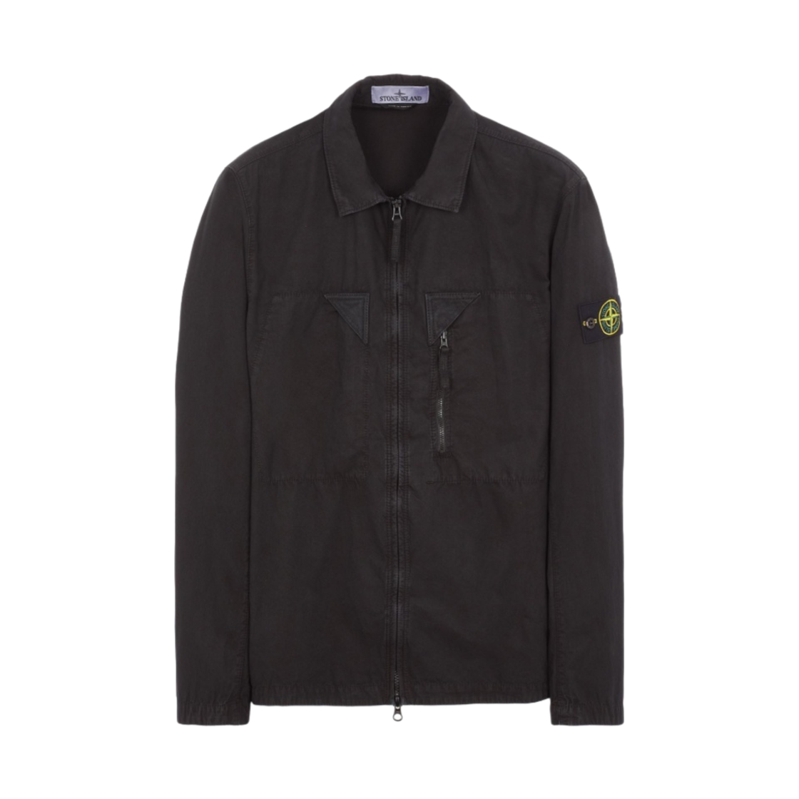 스톤아일랜드 106WN 올드 트리트먼트 오버셔츠 블랙 -23SS(Stone Island 106WN Old Treatment Overshirt Black - 23SS)