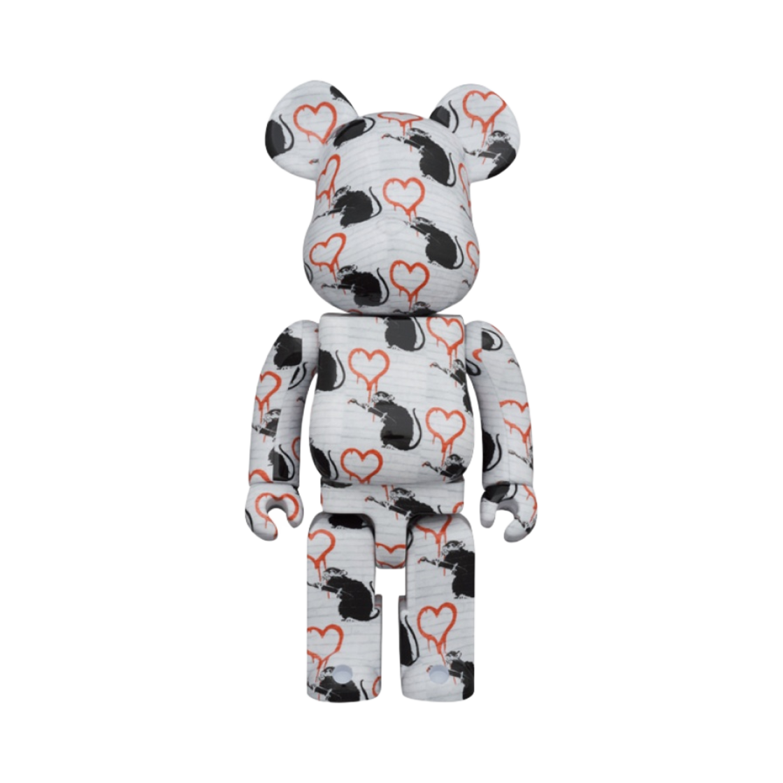 베어브릭 러브 랫 100% & 400% 세트(Bearbrick Love Rat 100% & 400% Set) - 3