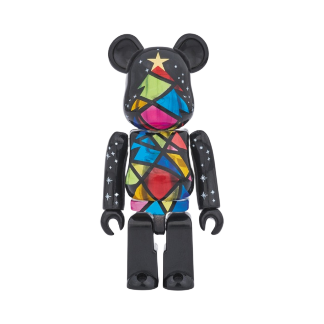 - Bearbrick 2016 Xmas Stained Glass Tree 100%