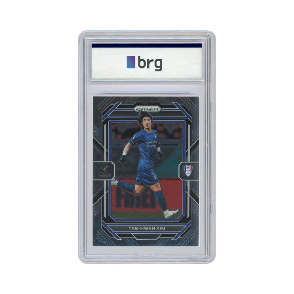 파니니 프리즘 K 리그 K 리그 1 #144 수원 삼성 블루윙즈 김태환 베이스 축구 카드 2023(Panini Prizm K League K League 1 #144 Suwon Samsung Bluewings Kim Tae Hwan Base Soccer Card 2023)