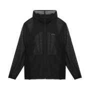 Art of Field Mesh Hood Zip-Up Black