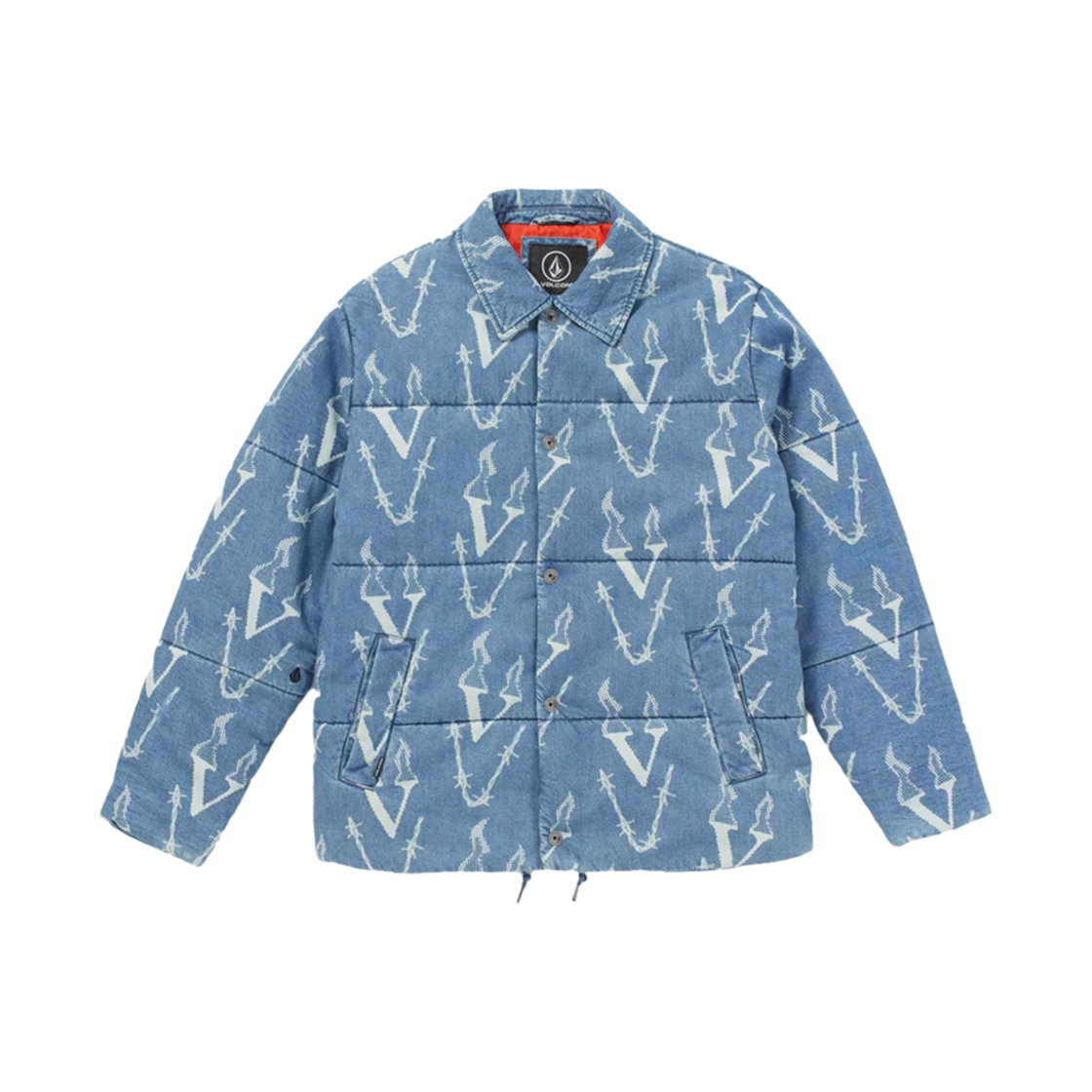 VU243JK001BL Volcom Fergadelic Jacket Blue