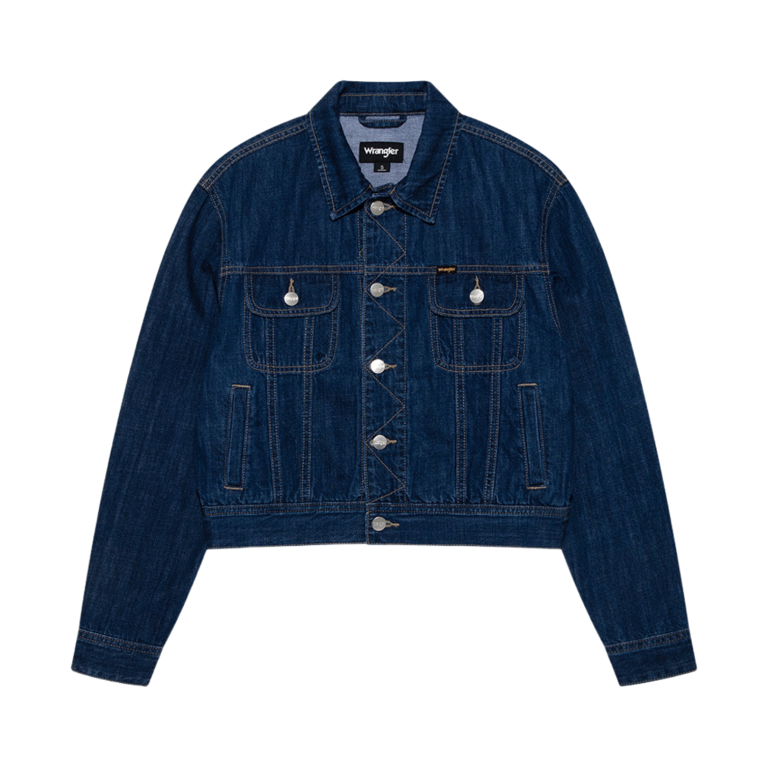 랭글러 (W) 스탠다드 데님 자켓 인디고 미디움(Wrangler (W) Standard Denim Jacket Indigo Medium)
