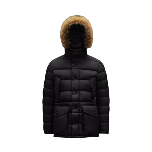 I2-091-1B52502-68352-999 Moncler Cluny Long Down Jacket Black - 23FW