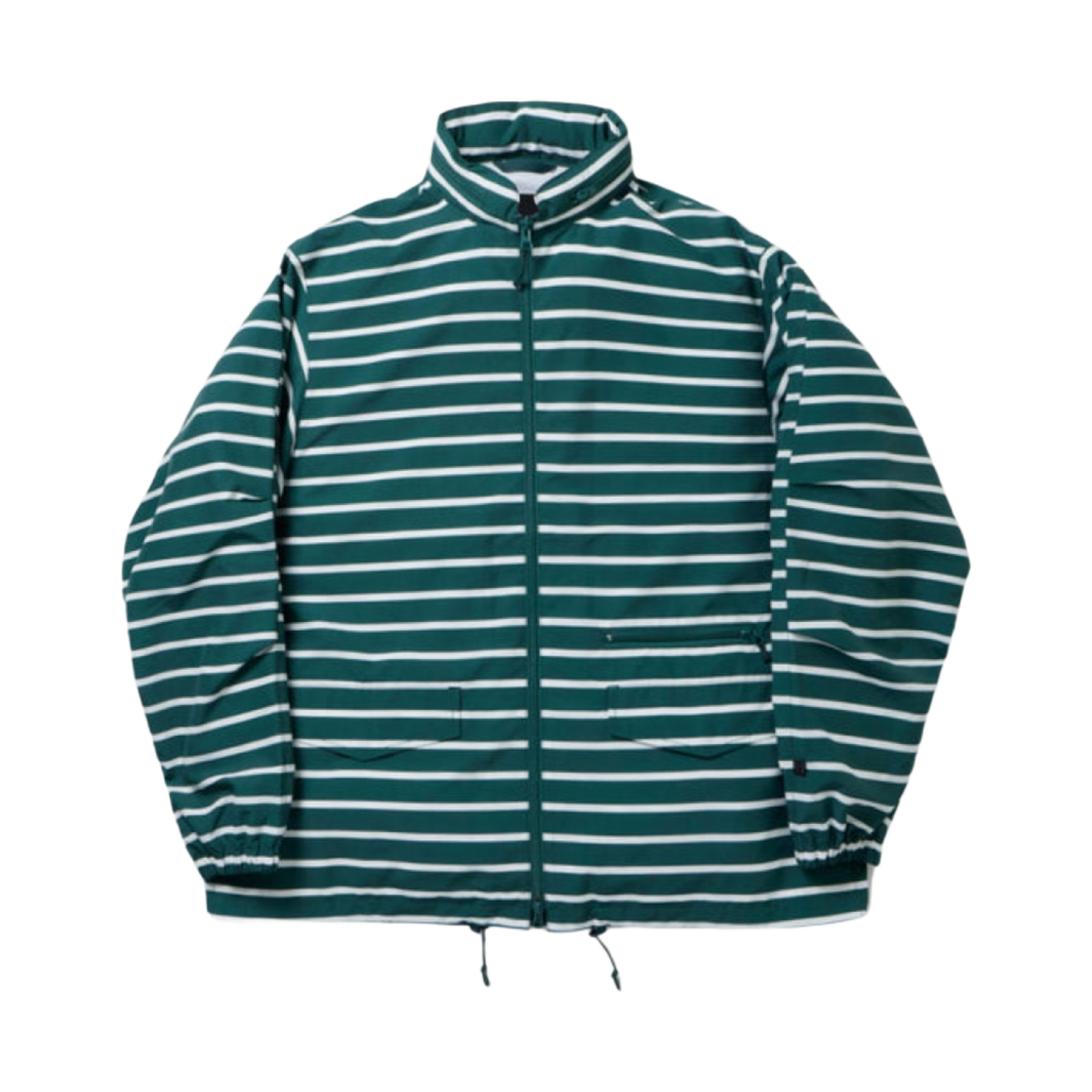 BJ-30024 Daiwa Pier39 Tech Sailing Jacket White Green Border