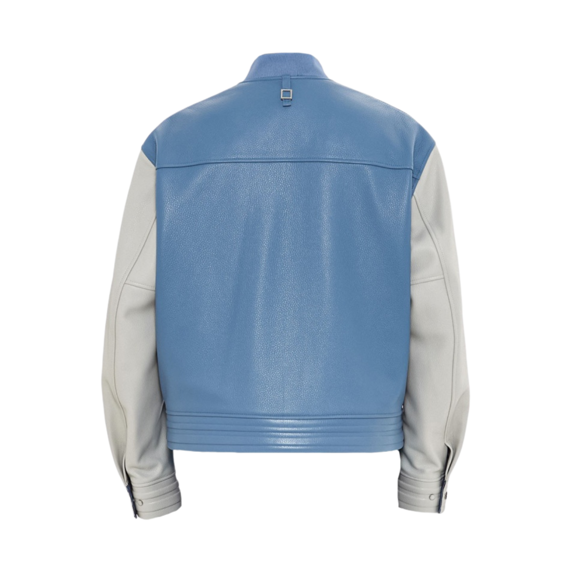 우영미 레더 바시티 자켓 블루 - 23SS(Wooyoungmi Leather Varsity Jacket Blue - 23SS) - 2