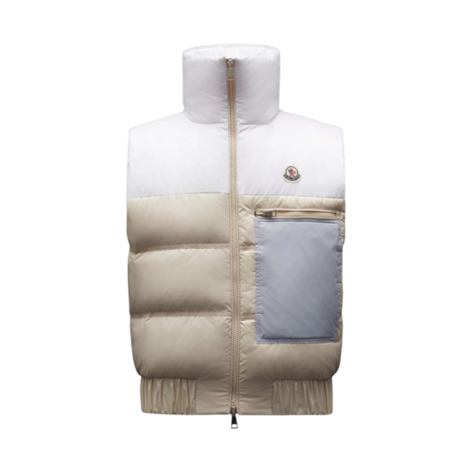 (W) Moncler Criel Vest Almond Beige - 22SS