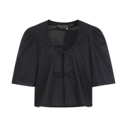 [KREAM 단독] Maison Cleo Women Maison Cleo Agnes Blouse Black