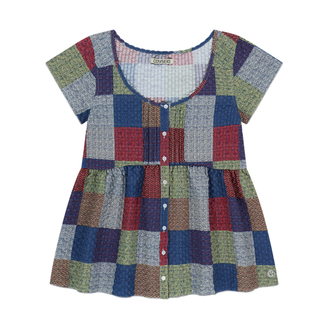 코이세이오 핀턱 블라우스 멀티