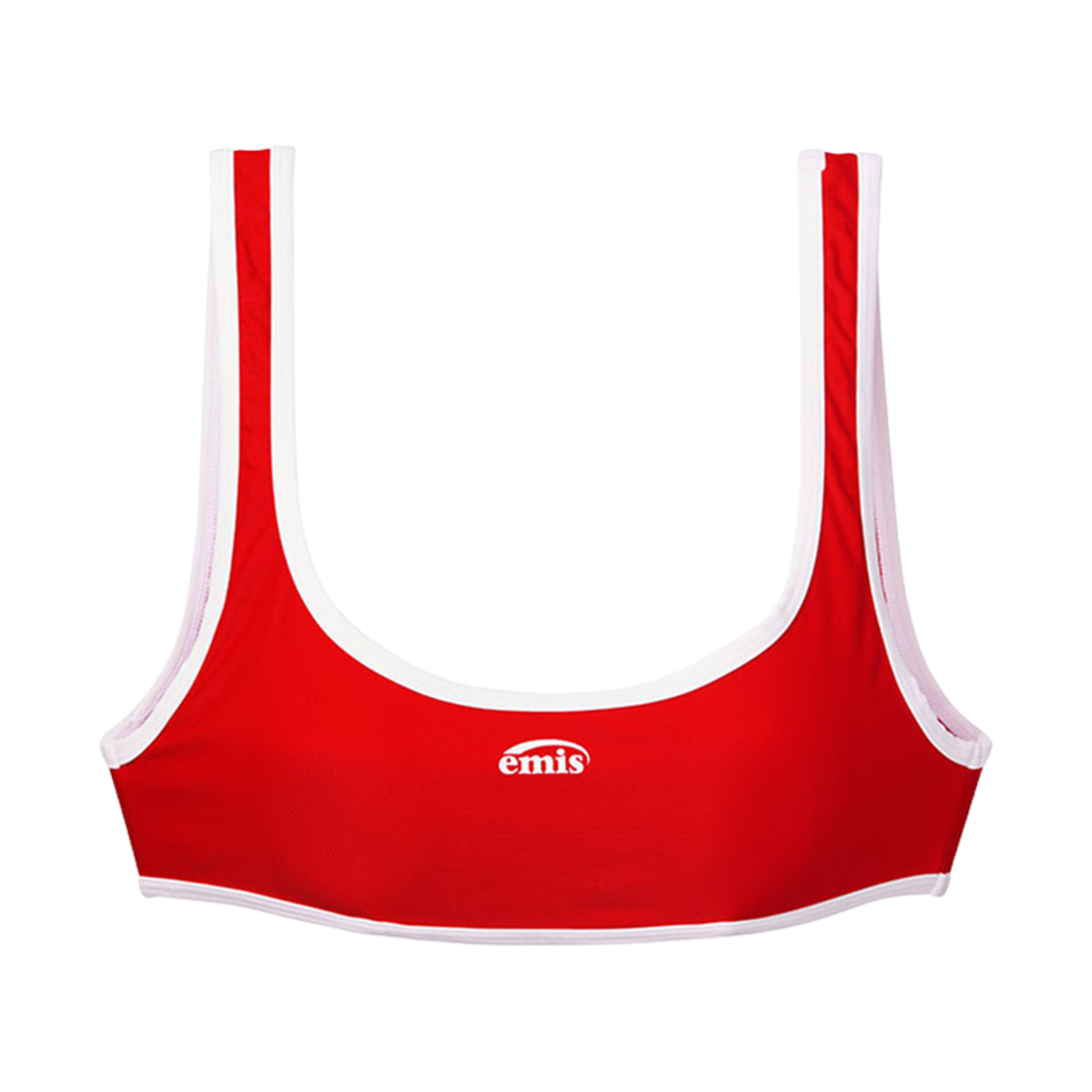 (W) 이미스 스포츠 비키니 세트 레드((W) Emis Sports Bikini Set Red)