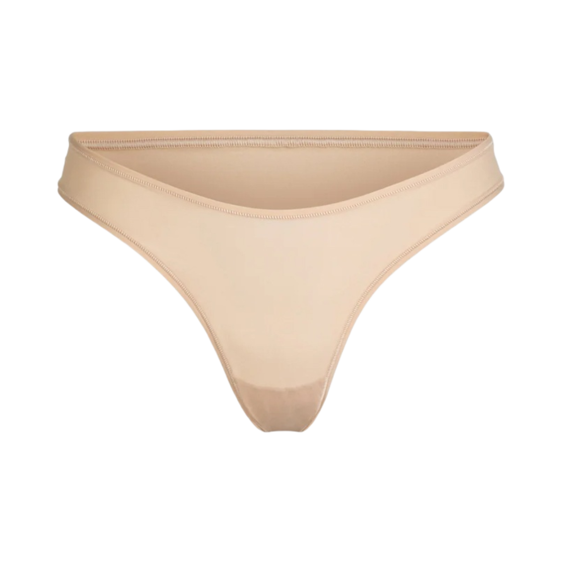 (W) 스킴스 핏츠 에브리바디 딥드 프론트 통 클레이((W) Skims Fits Everybody Dipped Front Thong Clay) - 1