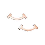 Tiffany & Co. Tiffany T Smile Earrings Rose Gold