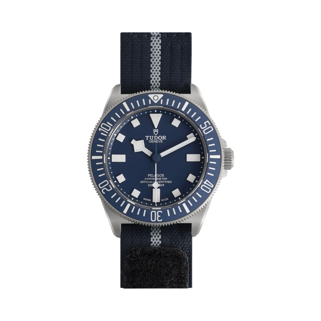 M25707B-0001 Tudor Pelagos FXD M2570 Fabric Strap Navy Blue