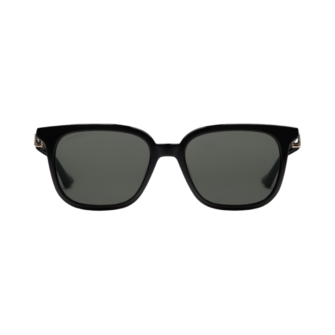 구찌 스퀘어 프레임 선글라스 샤이니 블랙 아세테이트 프레임(Gucci Square-Framed Sunglasses Shiny Black Acetate Frame) - 1