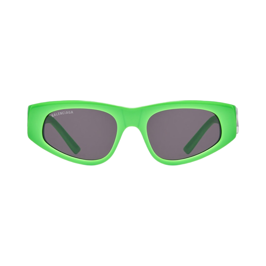 (W) 발렌시아가 다이내스티 D-프레임 선글라스 플루오 그린((W) Balenciaga Dynasty D-Frame Sunglasses Fluo Green) - 1