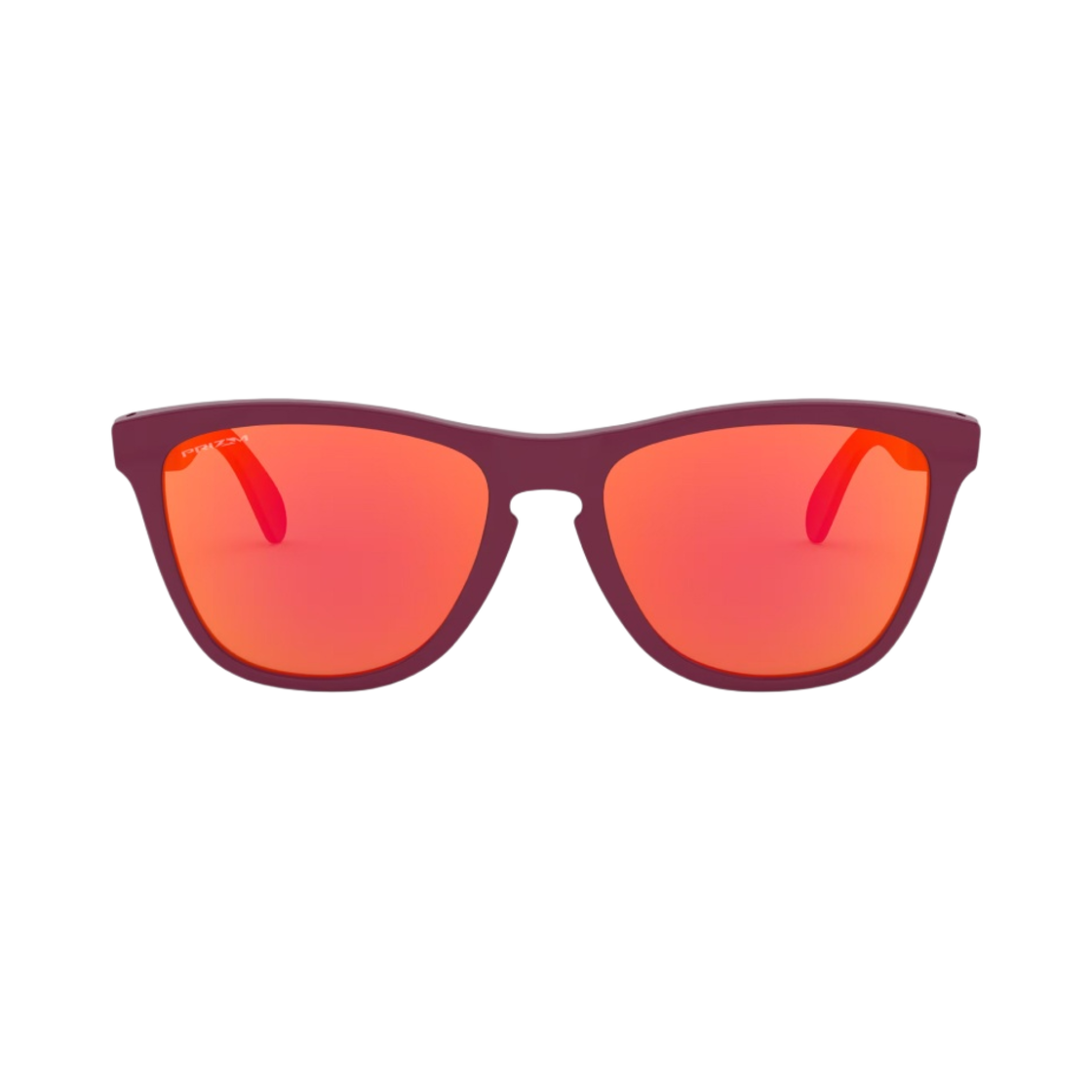 오클리 프로그스킨 믹스 뱀피렐라 프레임 프리즘 루비 렌즈 하이 브릿지 핏(Oakley Frogskins Mix Vampirella Frame Prizm Ruby Lenses High Bridge Fit) - 2