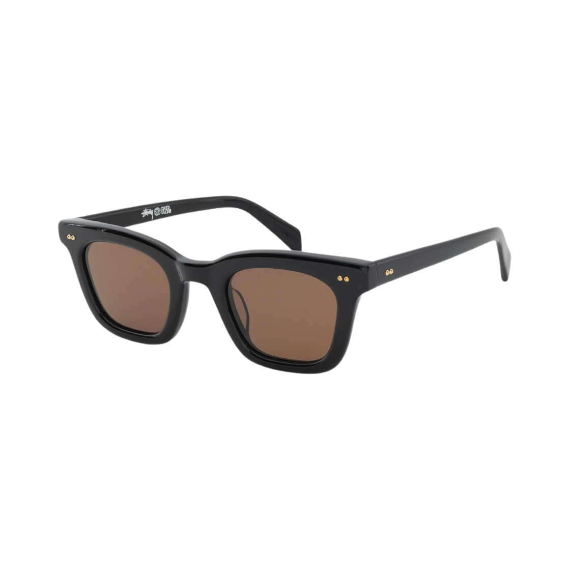 스투시 에이스 선글라스 블랙 브라운 렌즈(Stussy Ace Sunglasses Black Brown Lens) - 2