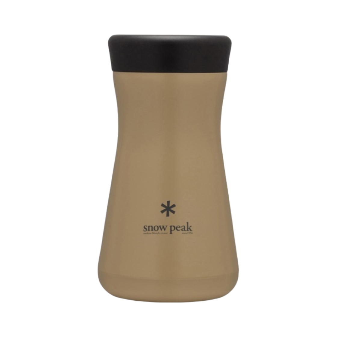 TW-350-SN Snow Peak Stainless Vacuum Bottle Type T350 Sand