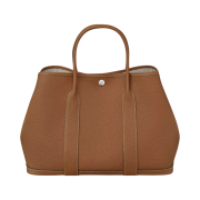 Hermes Garden Party 36 Bag Negonda & Palladium Gold