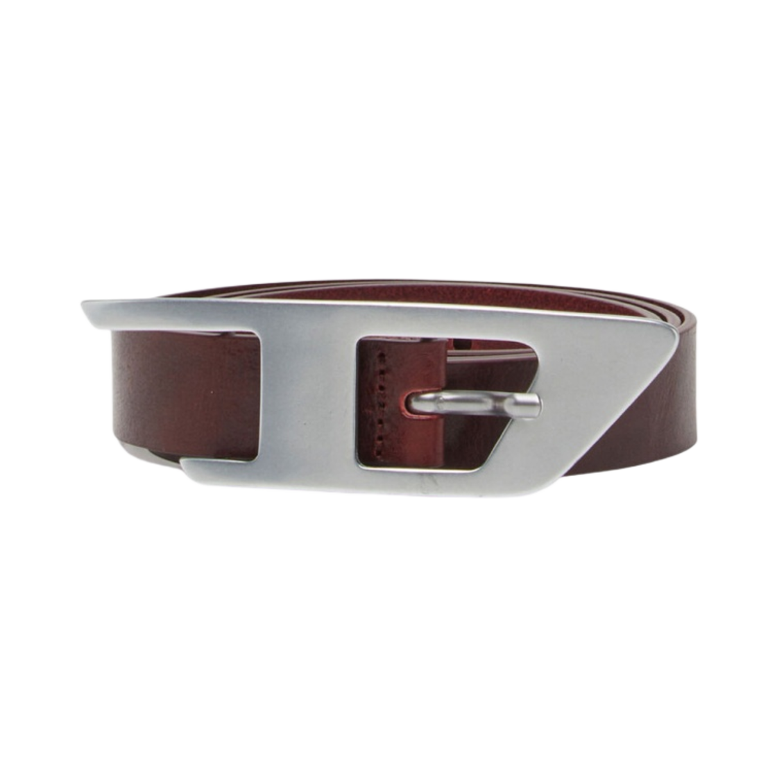 디젤 B-D로고 맥시 메탈 D 버클 벨트 브라운(Diesel B-Dlogo Maxi Metal D Buckle Belt Brown) - 1