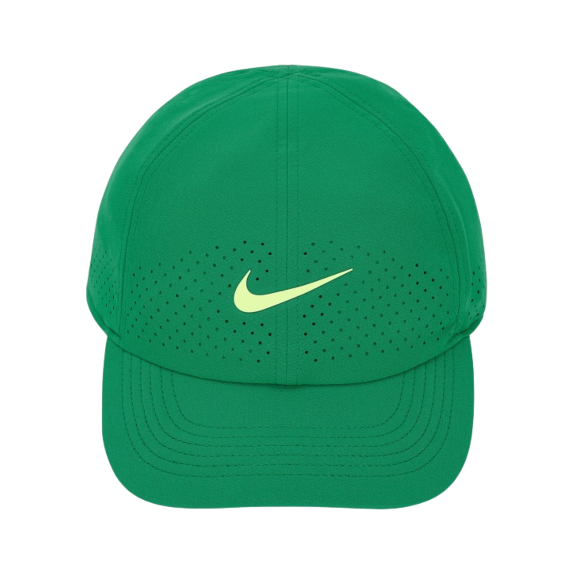나이키 드라이핏 ADV 클럽 언스트럭처 테니스 캡 스타디움 그린 베얼리 볼트(Nike Dri-Fit ADV Club Unstructured Tennis Cap Stadium Green Barely Volt) - 2