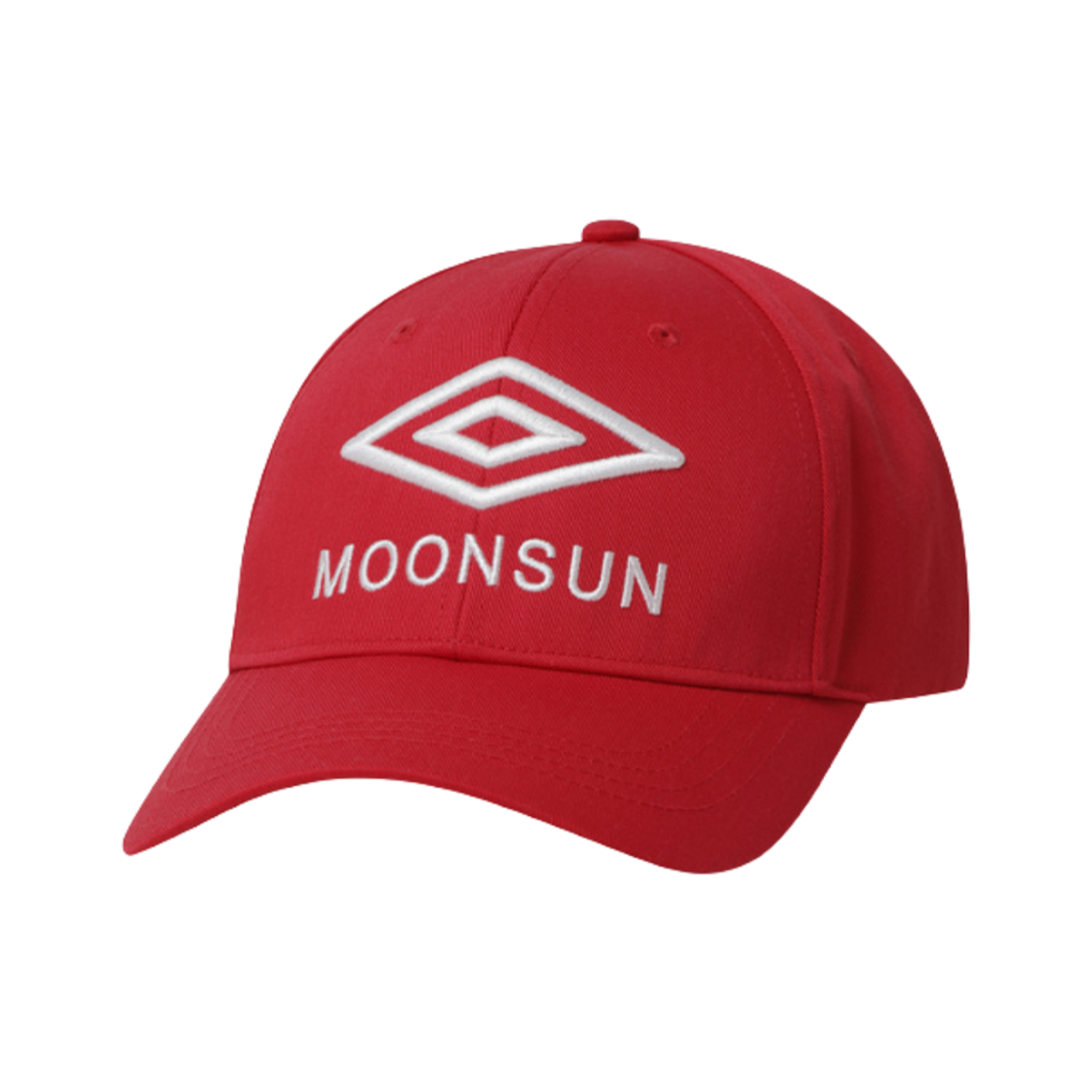 엄브로 x 문선 베이스볼 캡 레드(Umbro x Moonsun Baseball Cap Red)