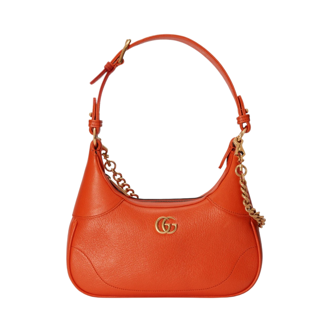 구찌 아프로디테 스몰 숄더백 오렌지 레더(Gucci Aphrodite Small Shoulder Bag Orange Leather) - 1