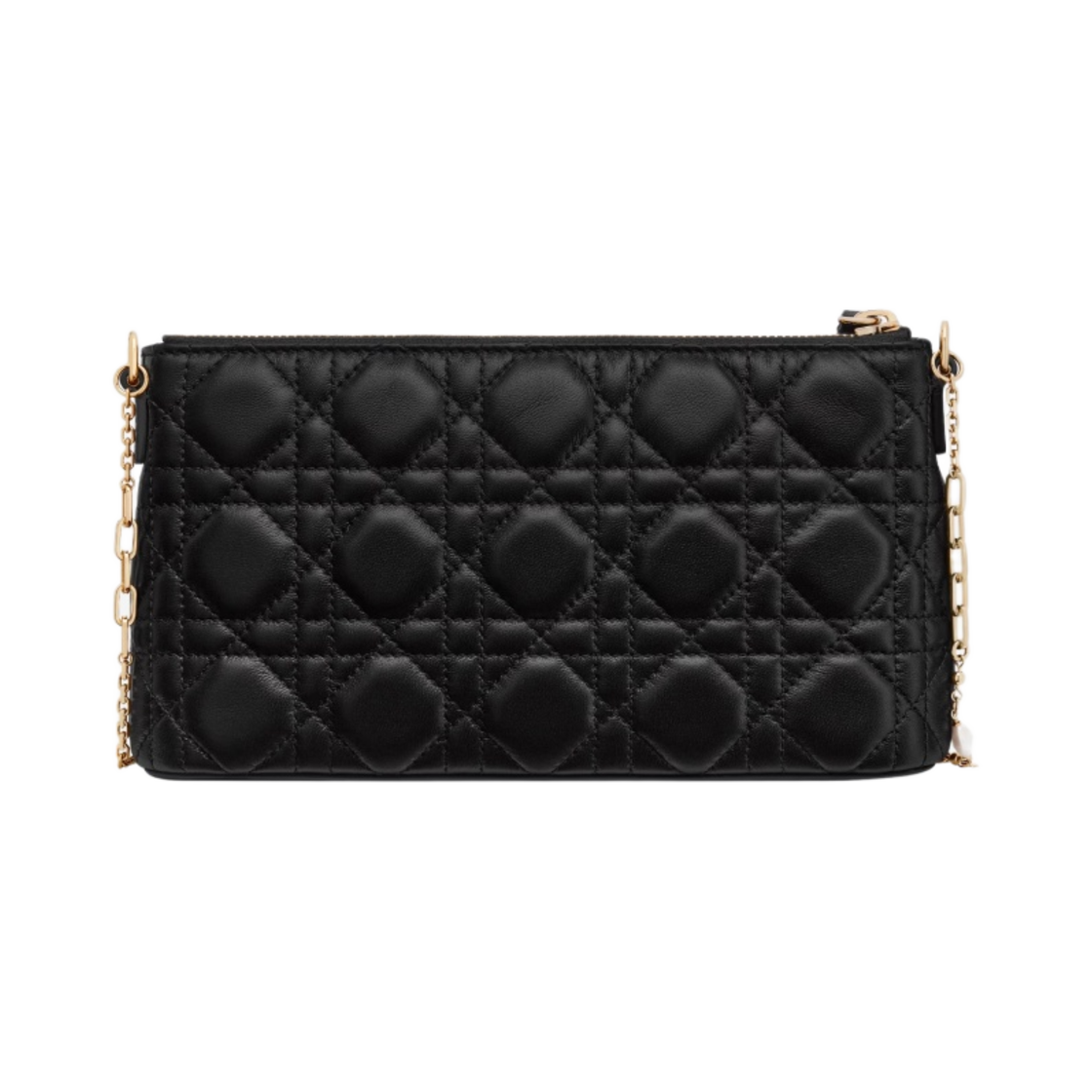 디올 미스 디올 미니 숄더백 까나쥬 램스킨 블랙(Dior Miss Dior Mini Shoulder Bag Cannage Lambskin Black) - 4