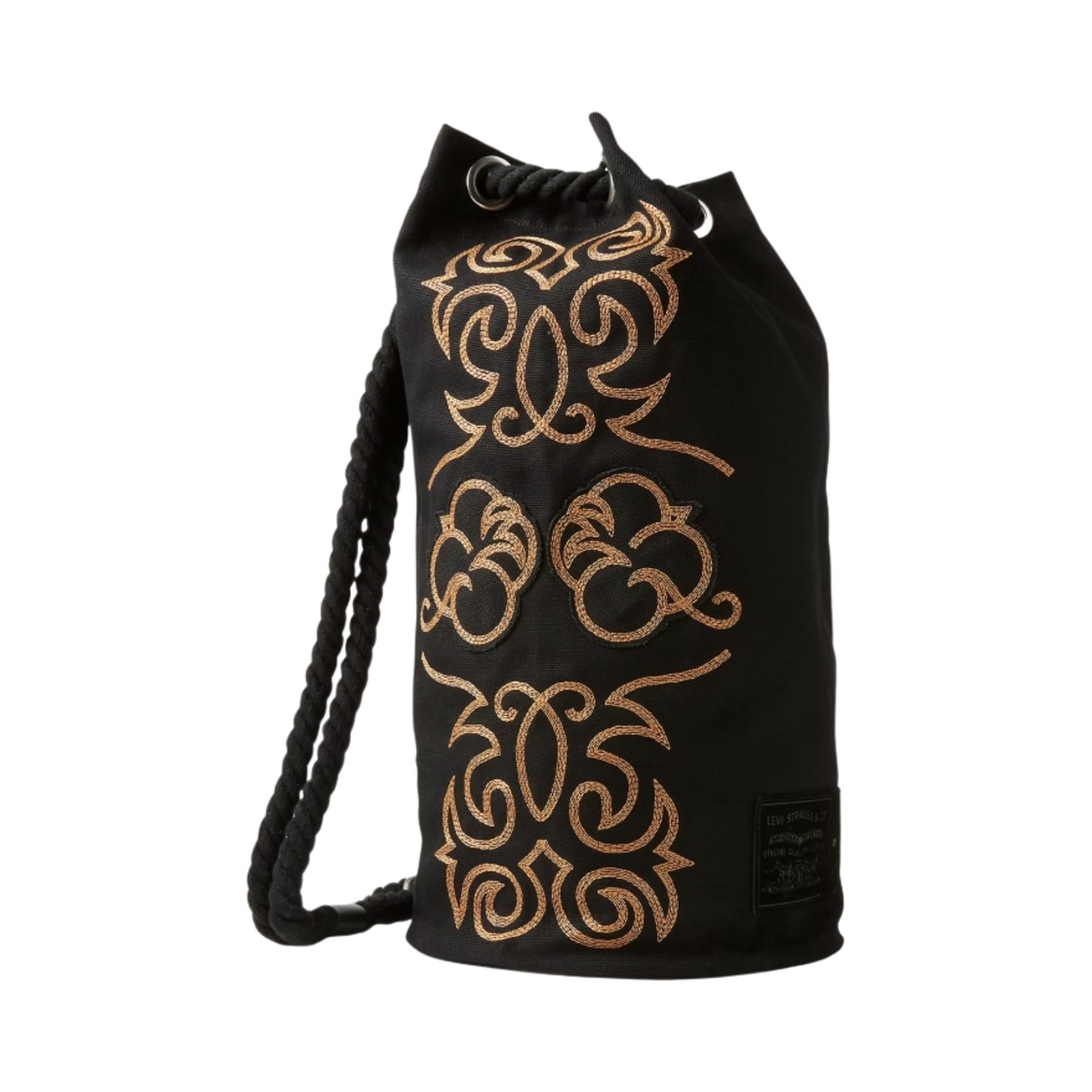 리바이스 x 데님 티어스 라이더 럭색 블랙(Levi's x Denim Tears Riders Rucksack Black)