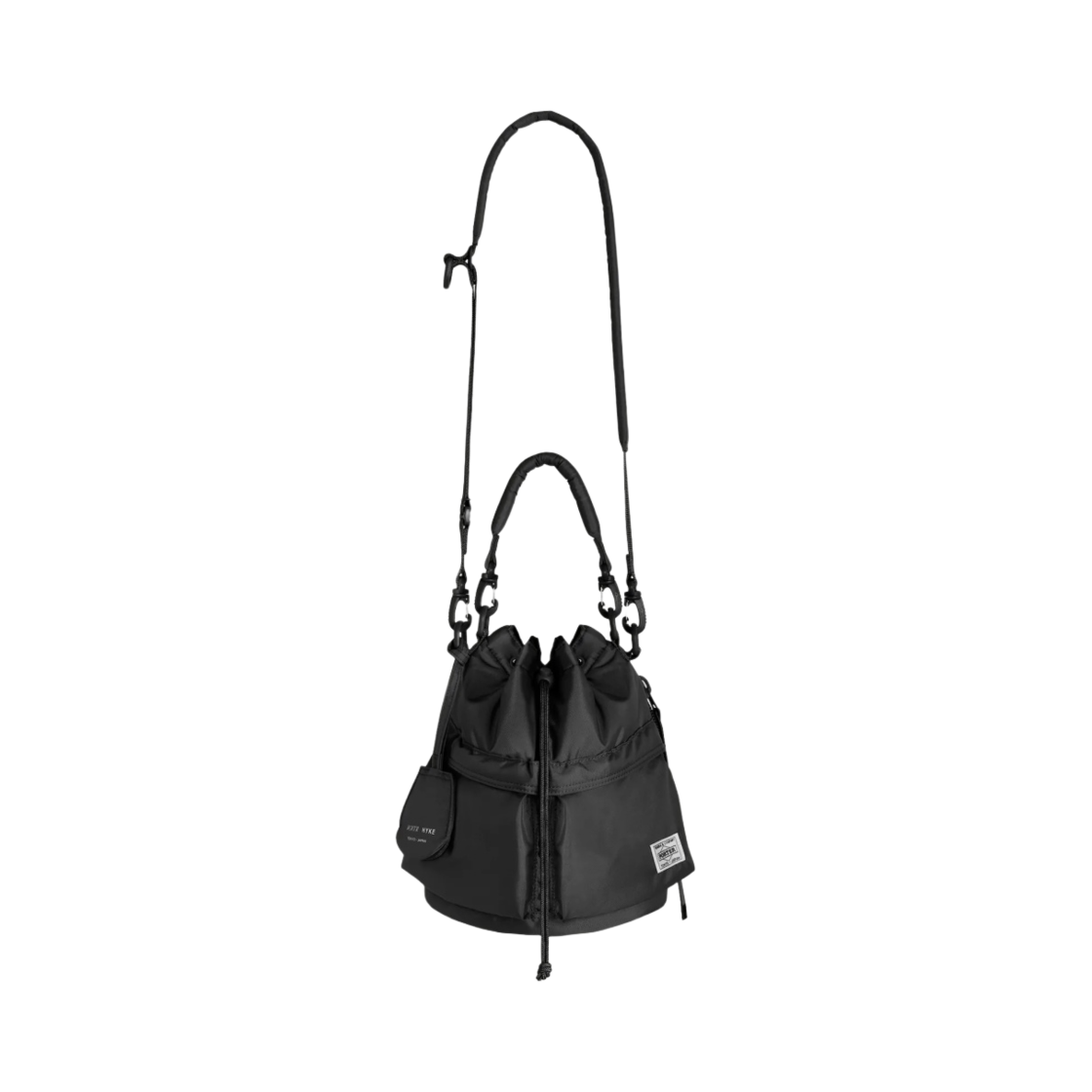 포터 x 하이크 투웨이 툴 백 스몰 블랙(Porter x Hyke 2Way Tool Bag Small Black) - 2