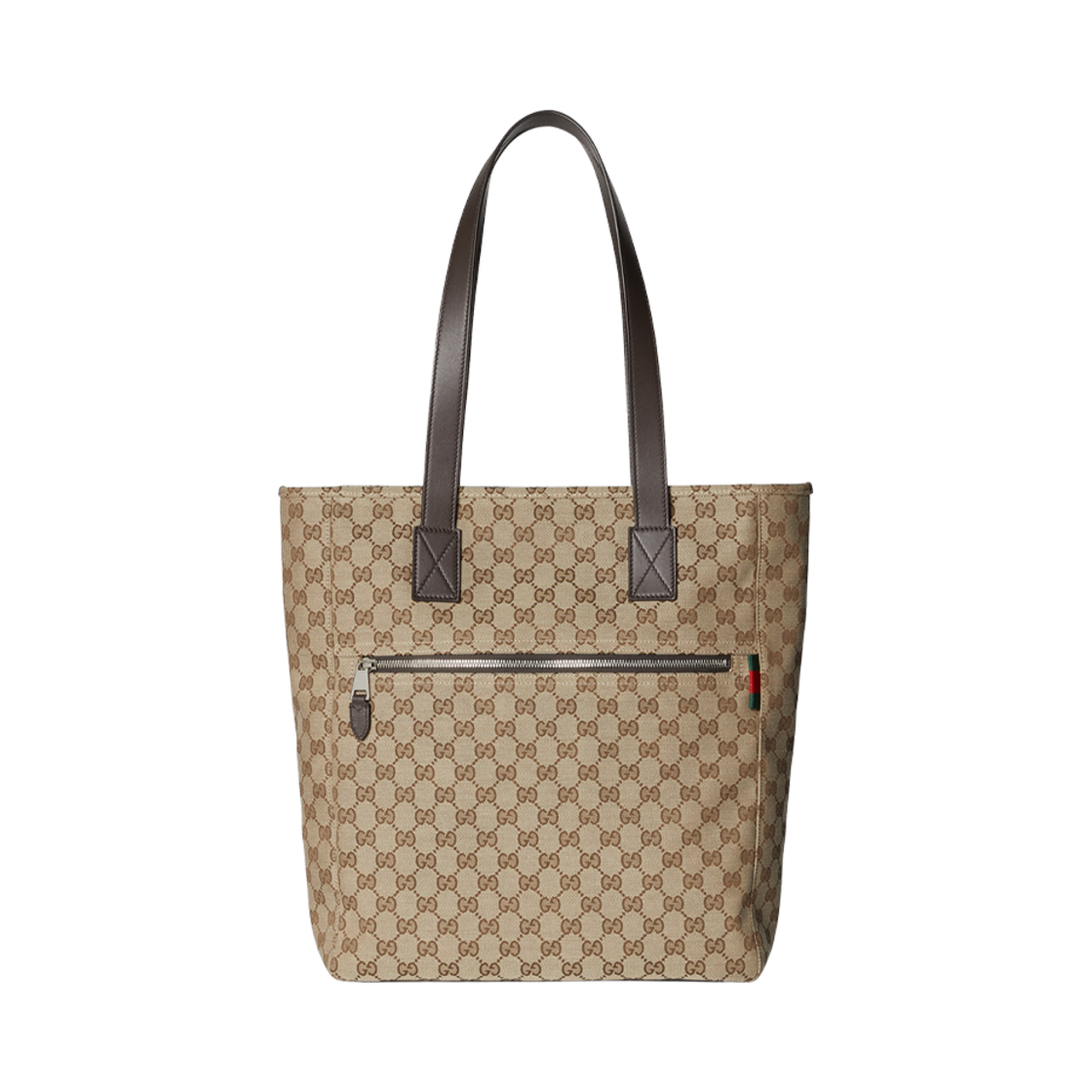 834456-FAEPS-9752 Gucci GG Canvas Large Tote Bag Beige Brown