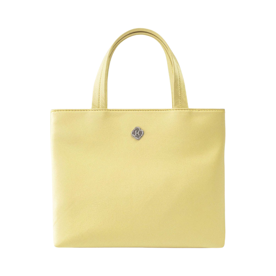 히어리 우먼 마리 실크 토트 백 옐로우(Heeari Women Mari Silk Tote Bag Yellow)