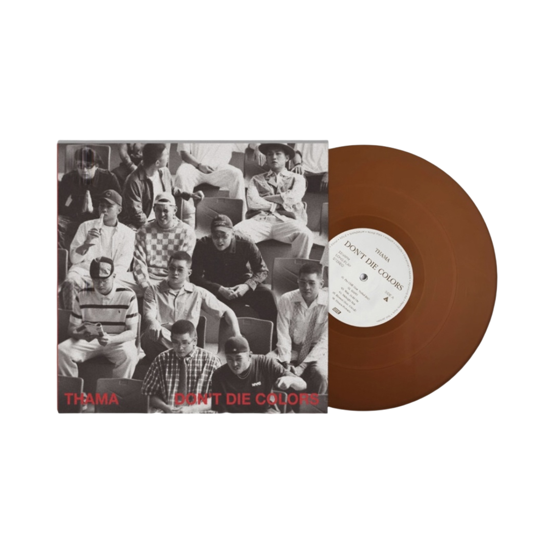 - Thama 1st Album Don’t Die Colors LP Limited Edition Opaque Marron