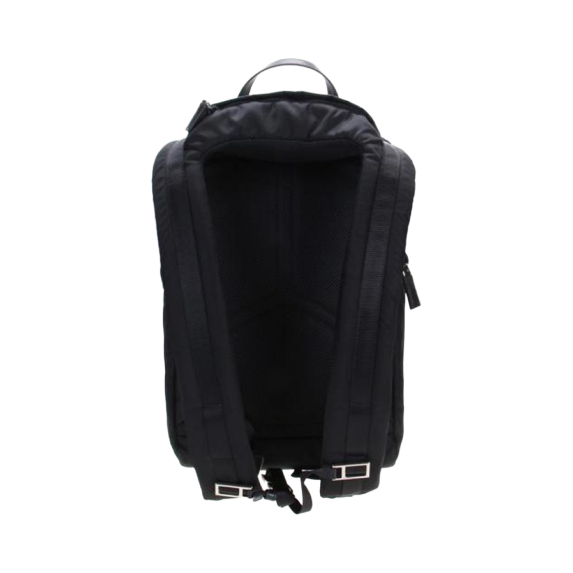 프라다 리나일론 앤 사피아노 레더 백팩 블랙(Prada Re-Nylon and Saffiano Leather Backpack Black) - 3