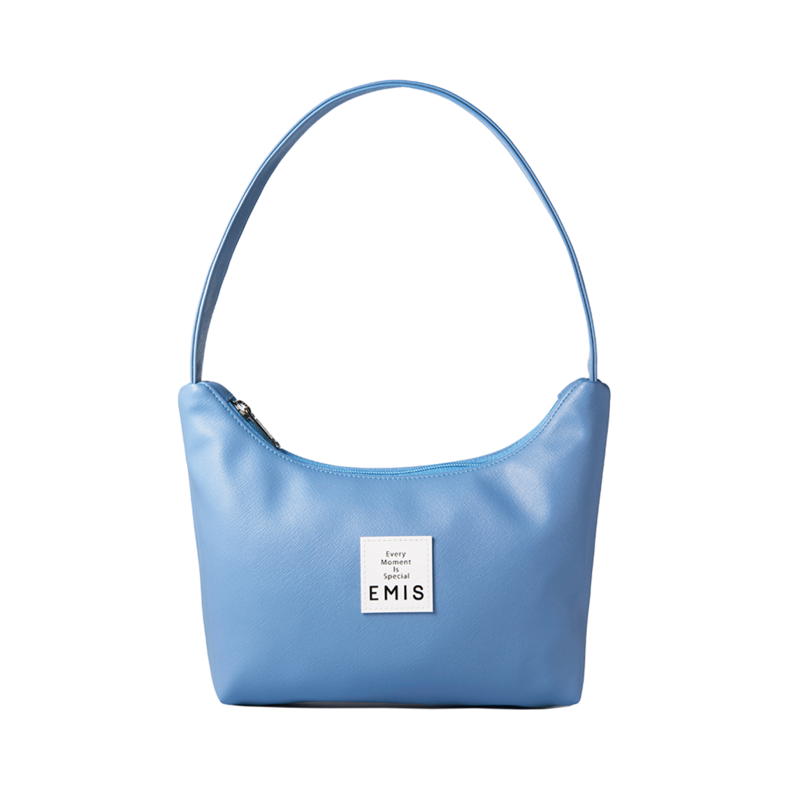 Emis★韓国大人気 LEATHER HOBO BAG NEW ENAMEL HOBO BAG-BLACK - EMIS