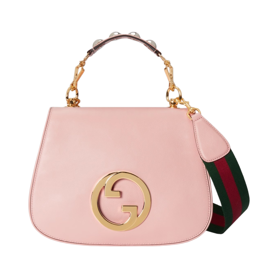 구찌 블론디 탑 핸들 백 라이트 핑크 레더(Gucci Blondie Top Handle Bag Light Pink Leather) - 1