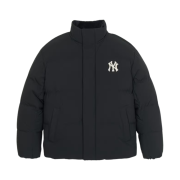 MLB Biglux Goose Short Puffer Jacket New York Yankees Black