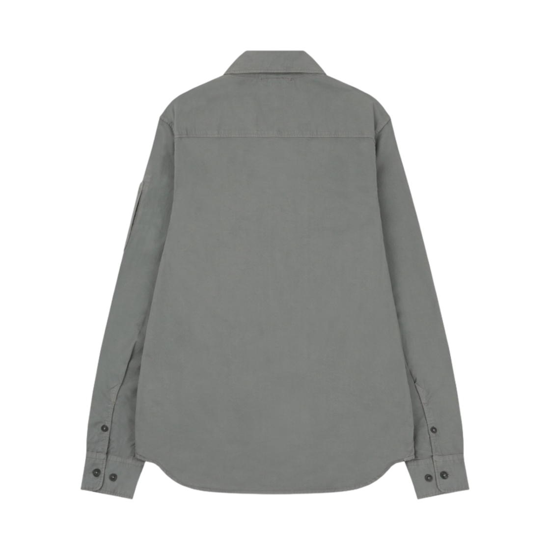 C.P. 컴퍼니 개버딘 지퍼 오버셔츠 그레이 - 21FW(C.P. Company Gabardine Zipped Overshirt Grey - 21FW) - 2